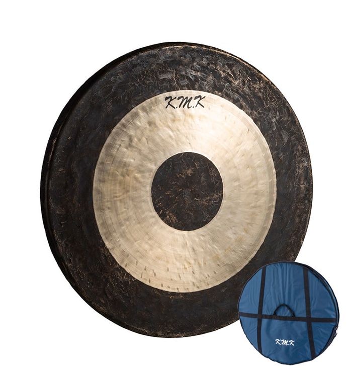 【銅鑼32インチ+ソフトケース】KK-G32SC 銅鑼（タムタム）