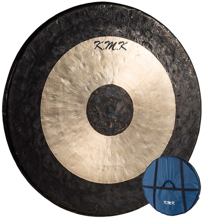 【銅鑼38インチ+ソフトケース】KK-G38SC 銅鑼（タムタム）