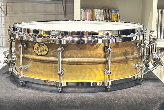  LCS514BKTD / Hammered Brass 14" × 5"