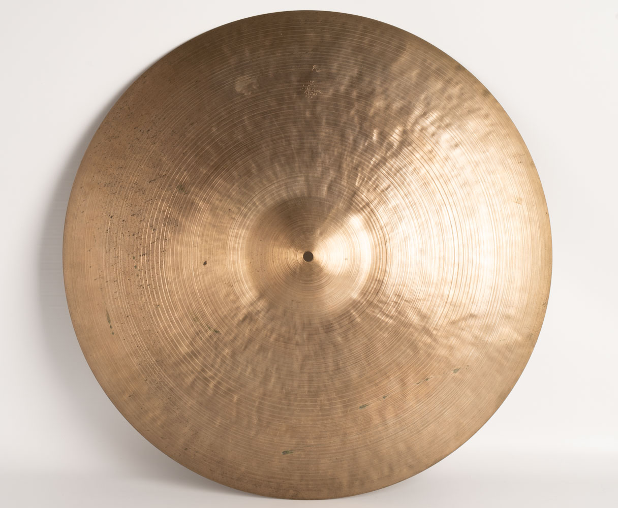 【VINTAGE】1959-66' K Zildjian Istanbul 22" Ride Intermediate Stamp 2,244g