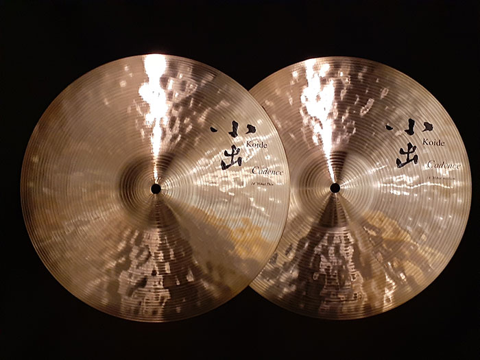 【新古品】Cadence 14" Hi-hats Pair（top thin&bottom medium)