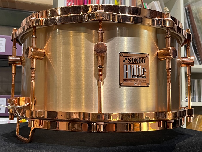 【中古品】EHD570EX Hilite Exclusive Bell Bronze Snare Drum 14"×7"
