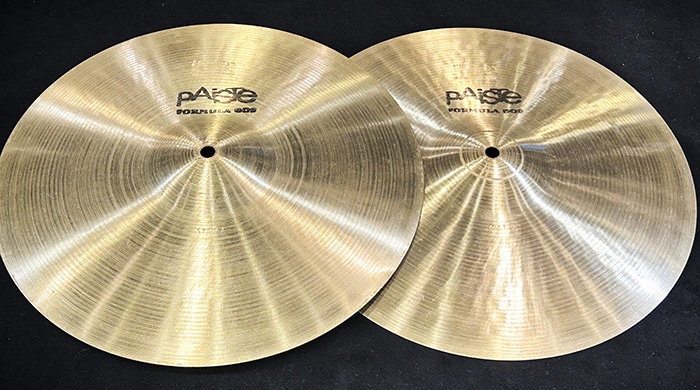 【中古品】70's FORMULA 602 14"  Hihat Top 827g / Bottom 948g