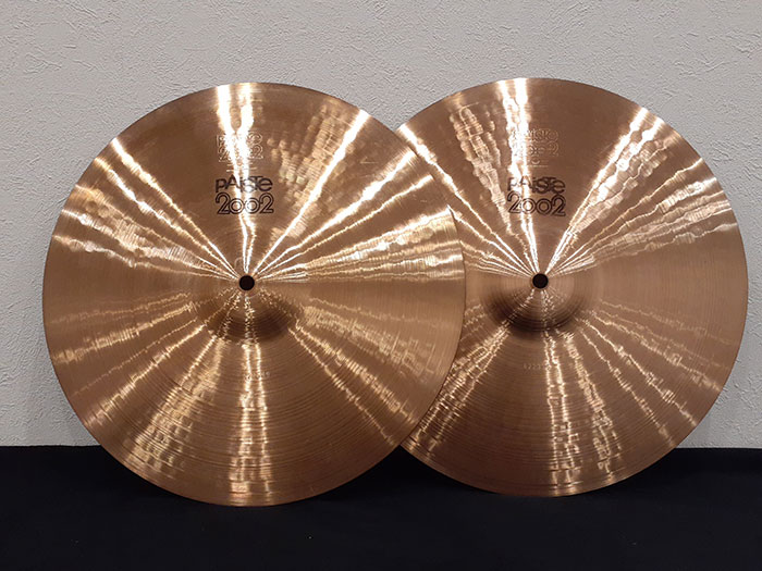 【VINTAGE】78年 2002 Black Label 14" Hihats 799g,976g