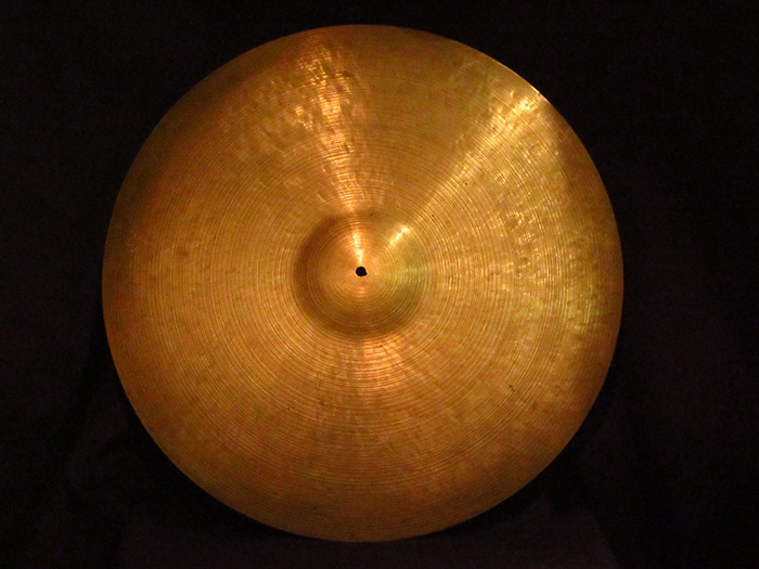 【委託品/VINTAGE】Super Rare!! 1967-77' K Zildjian Istanbul 24" Thin Ride New Stamp 3,010g