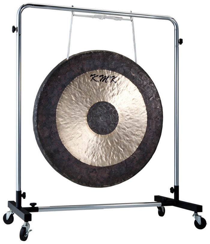 【銅鑼38インチ+ソフトケース+スタンド】銅鑼（タムタム）/ スタンド・ケース付属