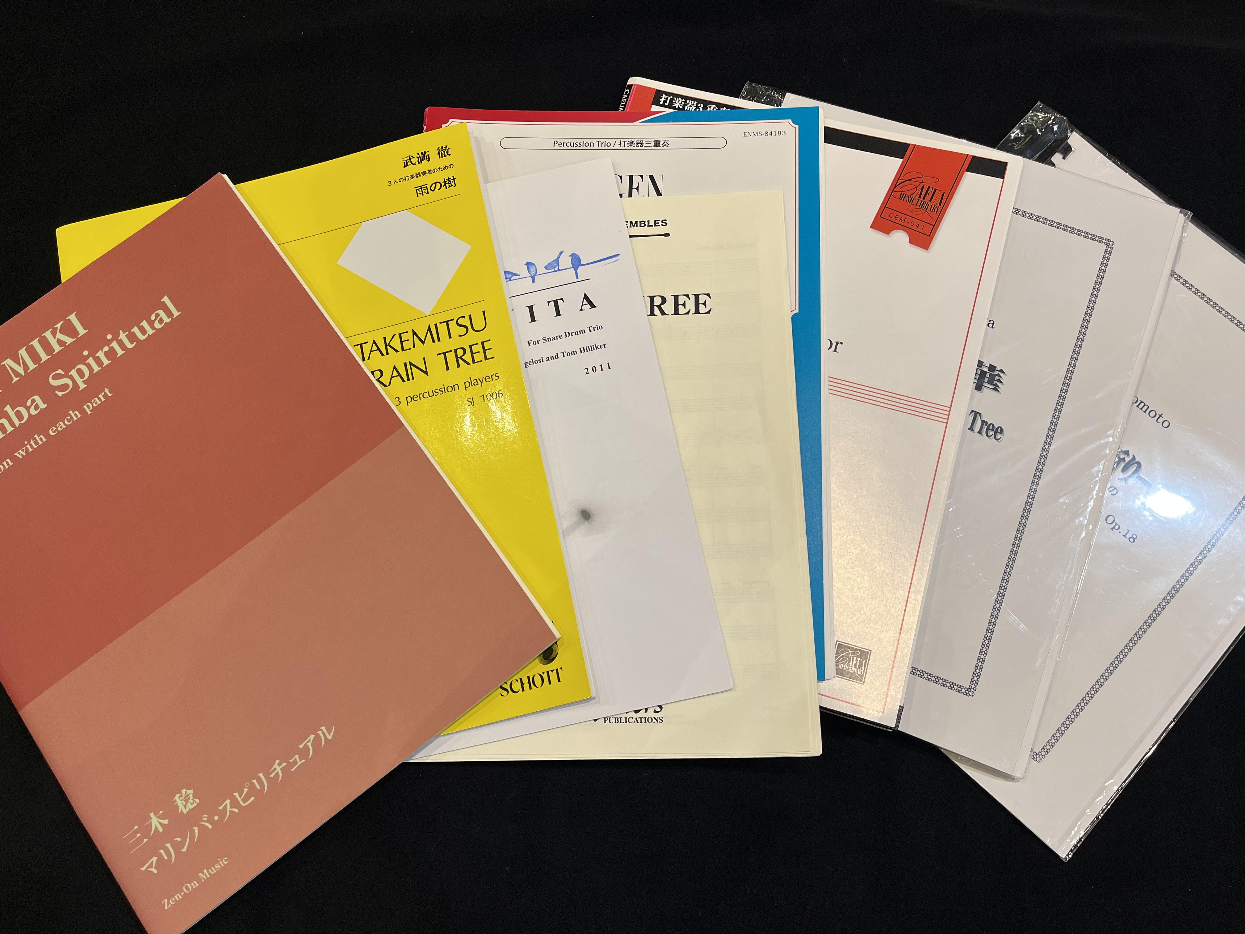 打楽器アンサンブル3重奏　ランダム3曲