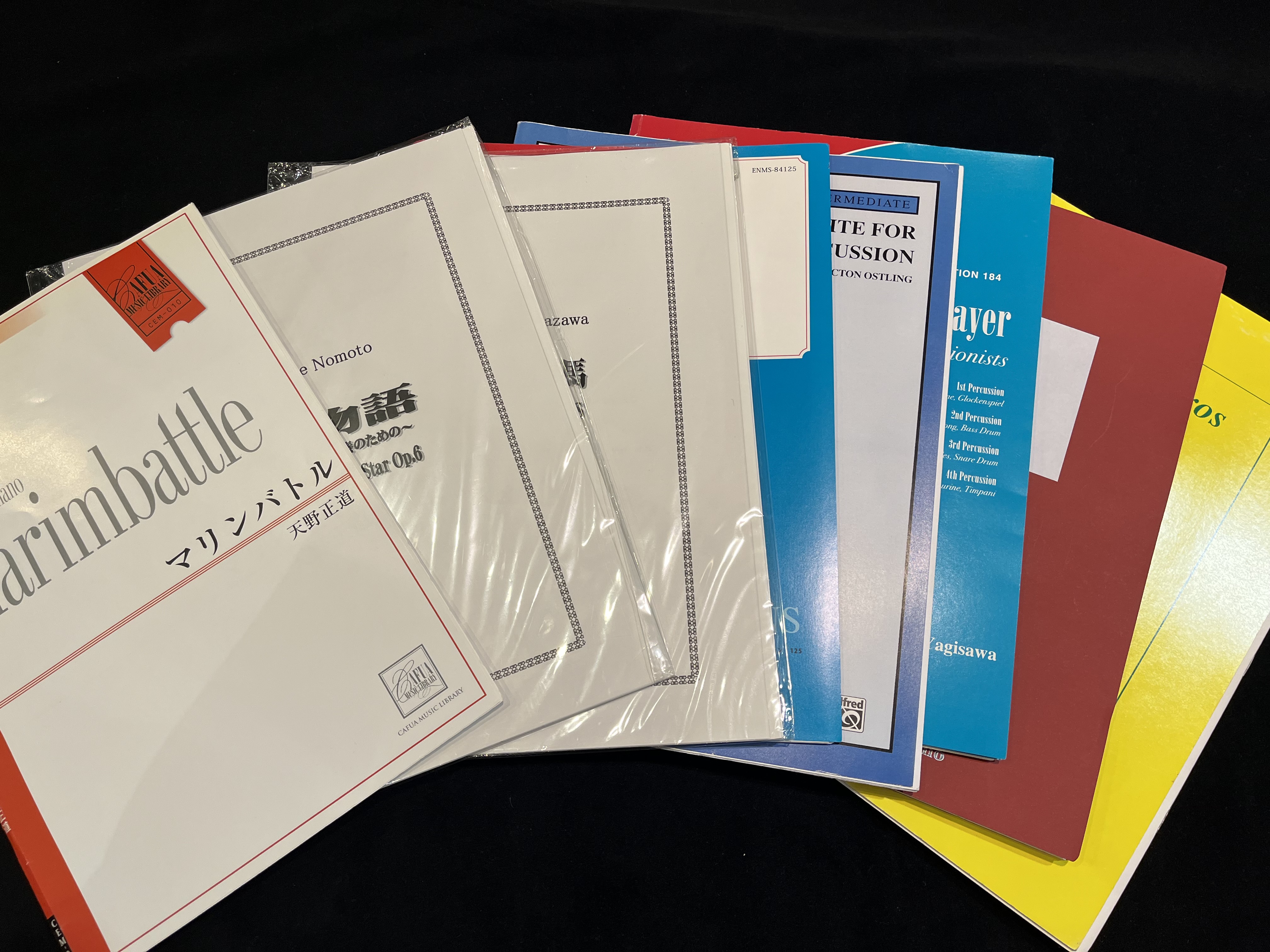 打楽器アンサンブル4重奏　ランダム3曲