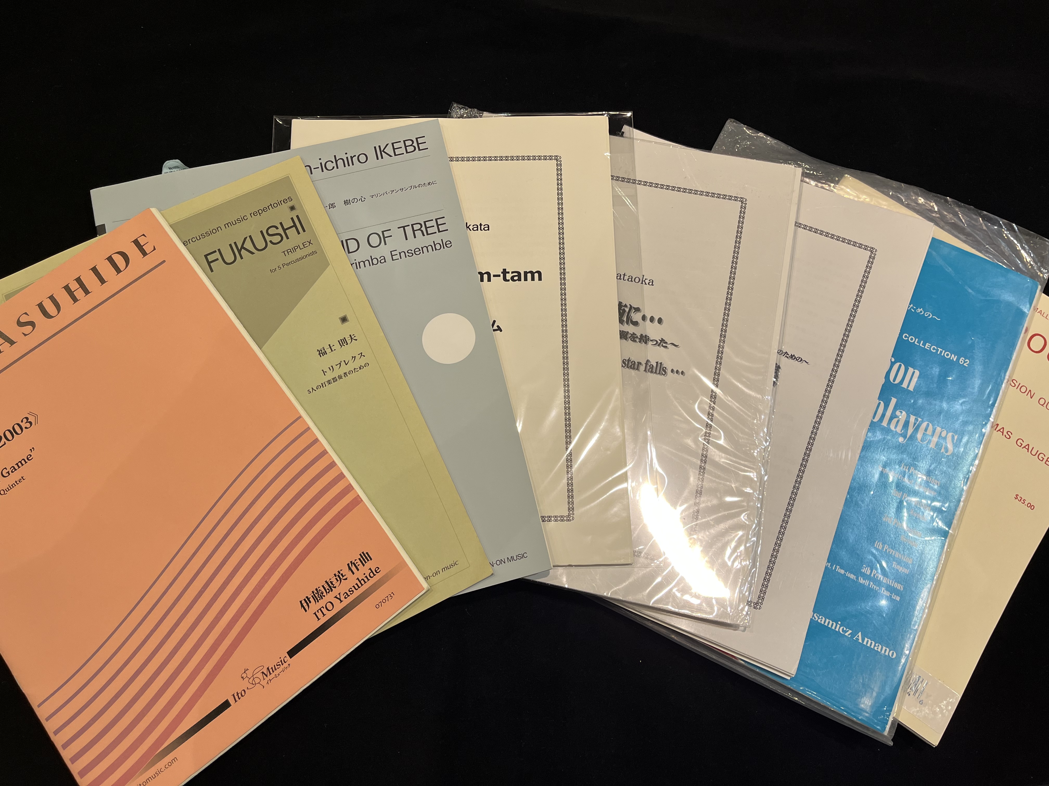 打楽器アンサンブル5重奏　ランダム3曲