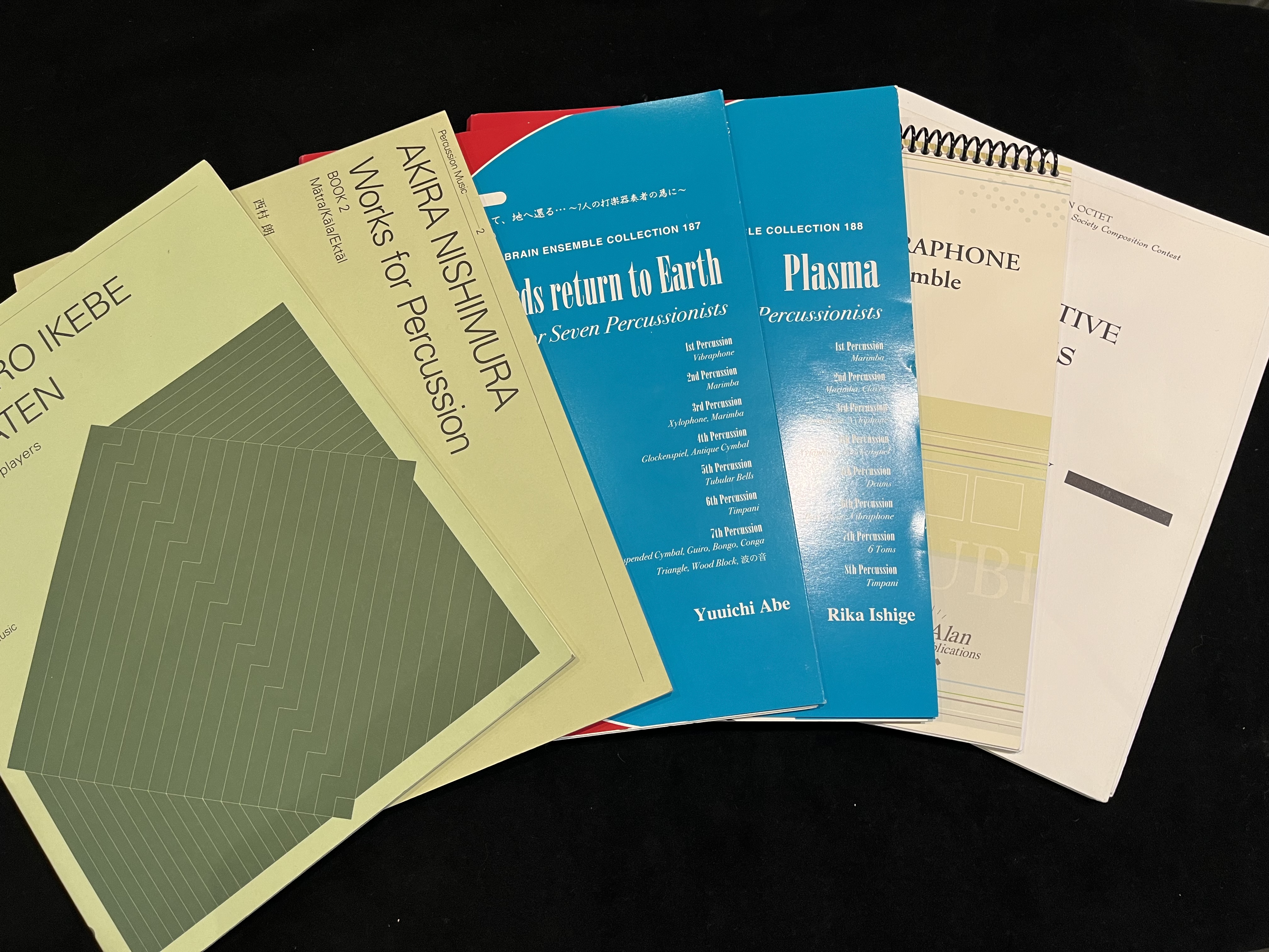 打楽器アンサンブル7～10重奏　ランダム3曲