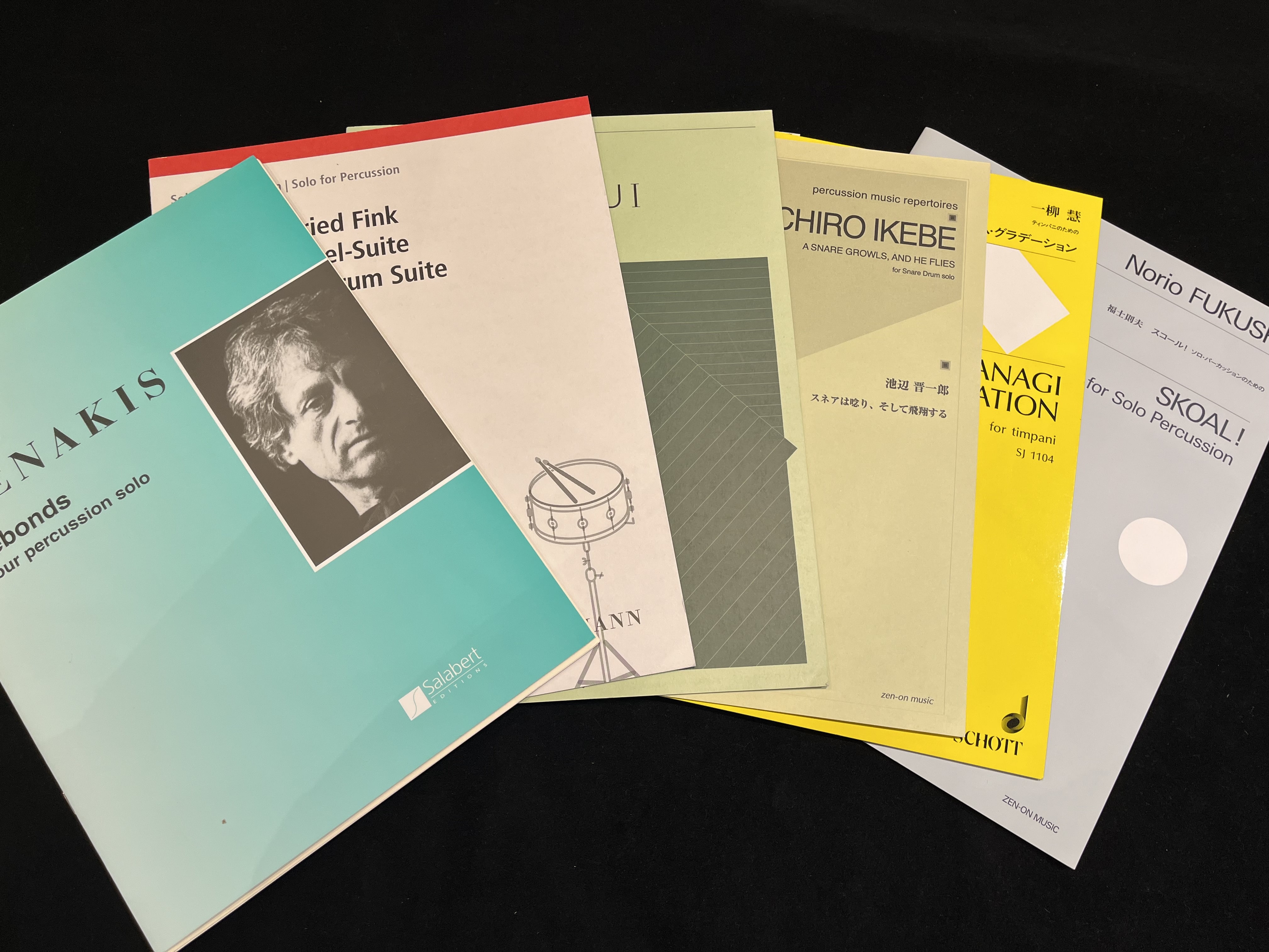 打楽器ソロ曲　ランダム3曲