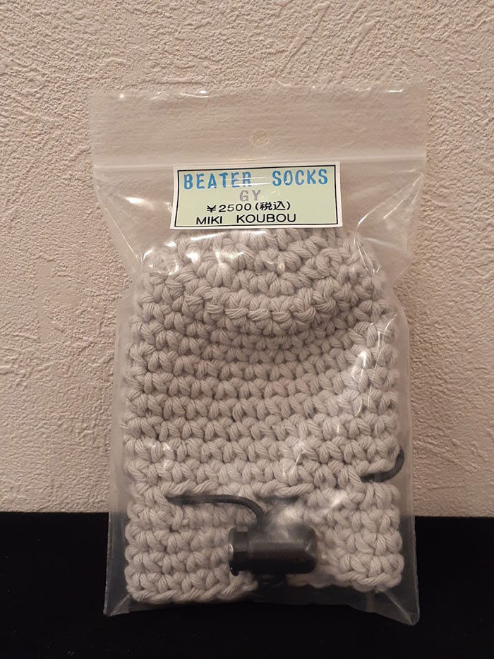 【ペダルビーターADD ONアイテム】BEATER SOCKS GRAY [MK-BS-GY]