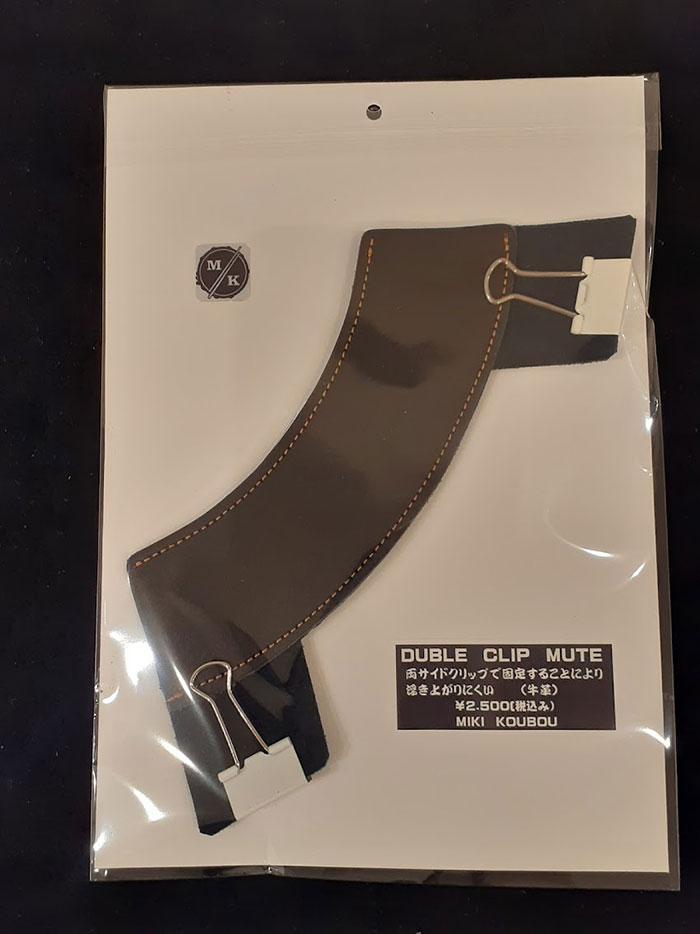 【絶妙ミュート】DOUBLE CLIP MUTE クリップ付 [MK-DCM]