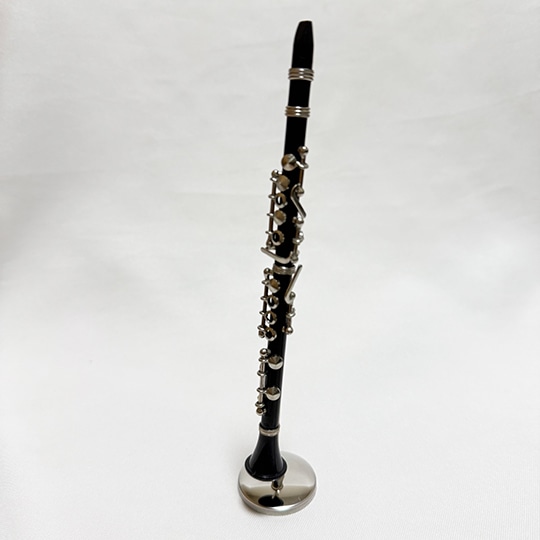 ミニチュア楽器 クラリネット (1/6サイズ)