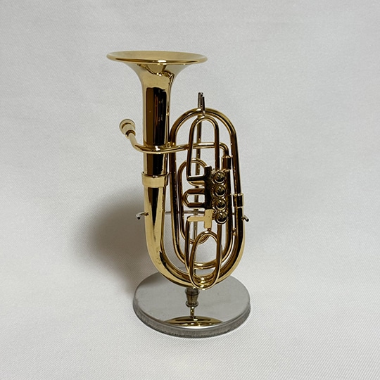 ミニチュア楽器 チューバ (1/6サイズ)