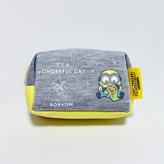 ミニオン Bob+Tim マウスピース用スウェットポーチ ユーフォニアム用