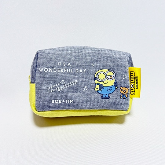 ミニオン Bob+Tim マウスピース用スウェットポーチ トロンボーン用