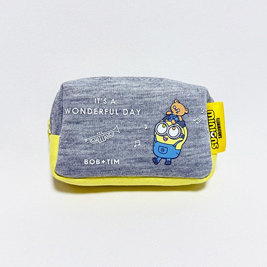 ミニオン Bob+Tim マウスピース用スウェットポーチ トランペット用