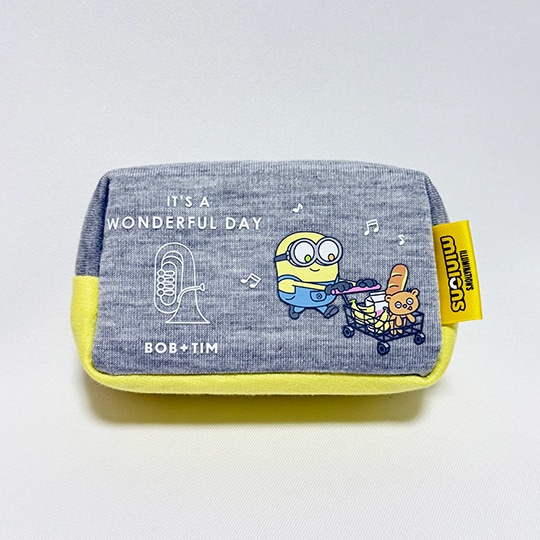 ミニオン Bob+Tim マウスピース用スウェットポーチ チューバ用
