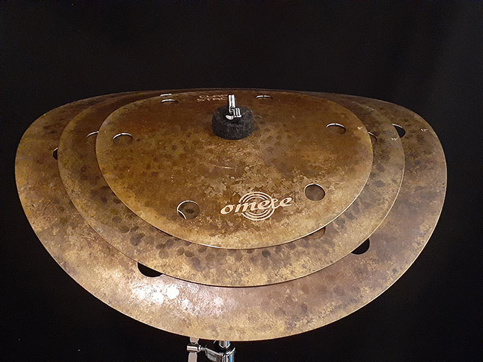 【穴あきCLAP CYMBAL】CLAP STACK FX 6 AIR HOLES 8"&10"&12" SET