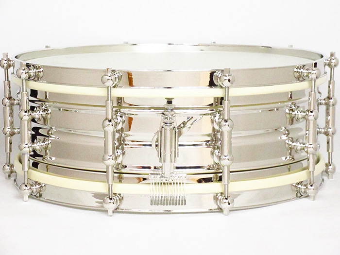 5"x14" Nickel Over Brass Dresdner Type Orchestra Model / Nickel Plated