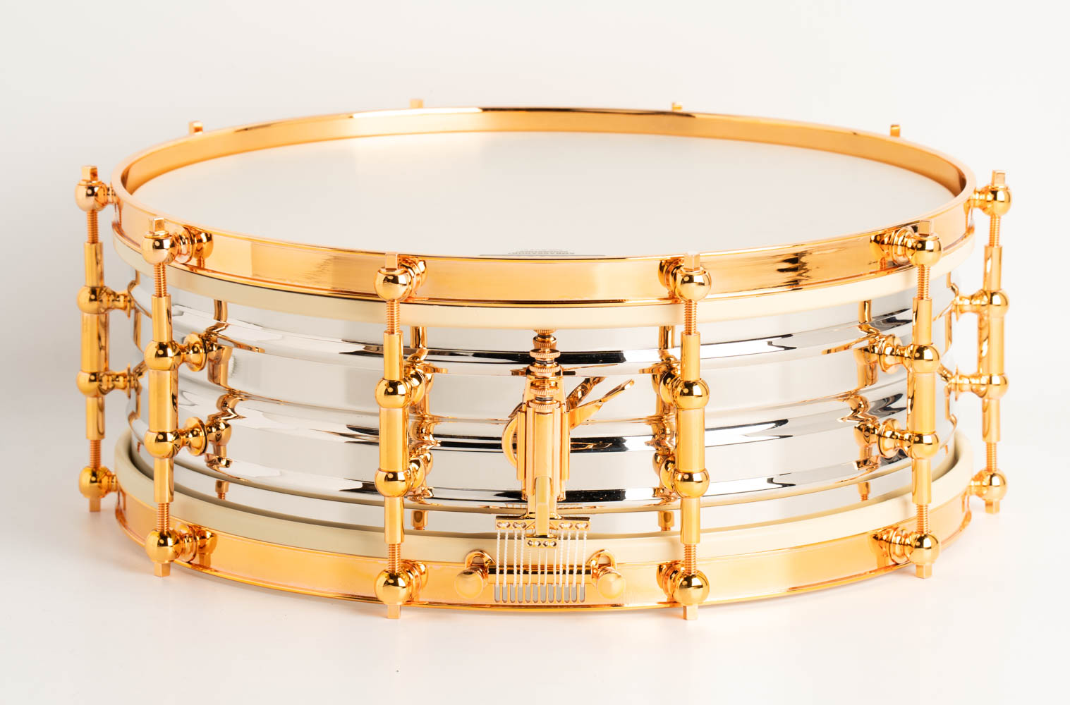 5"x14" Nickel Over Brass Dresdner Type Orchestra Model / Nickel Plated DeLuxe repro Copper Finish