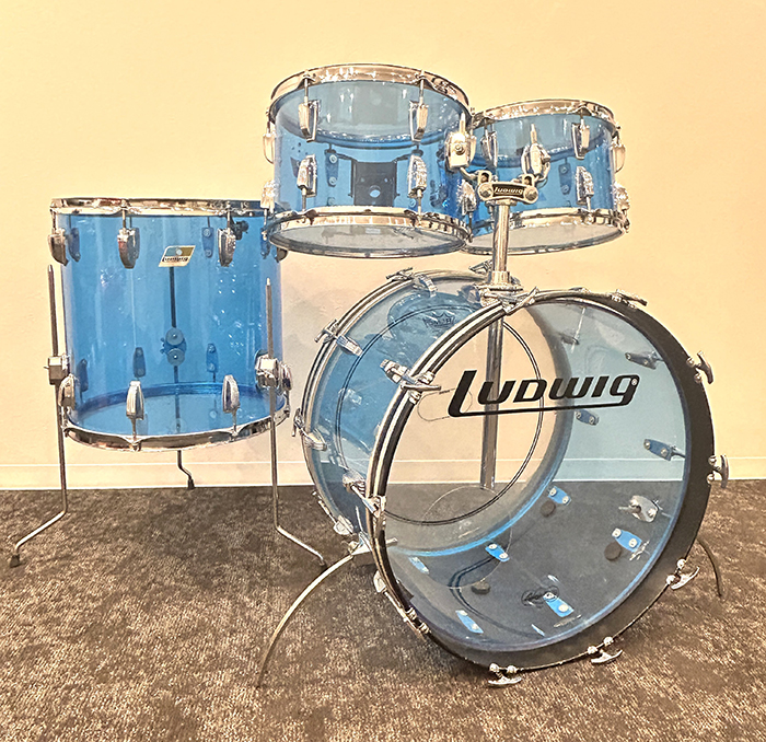【VINTAGE】70's Vistalite 4pc kit  22"/12"/13"/16"　ケース付属
