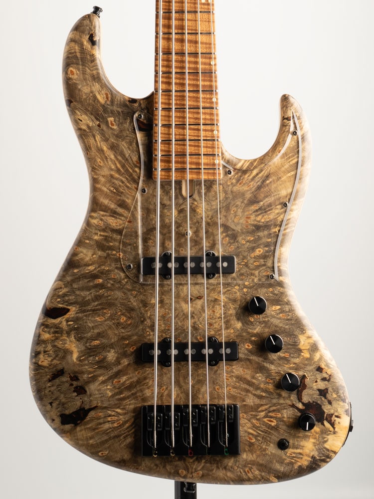 Vibe-5 19pitch Buckeye Burl Top #206