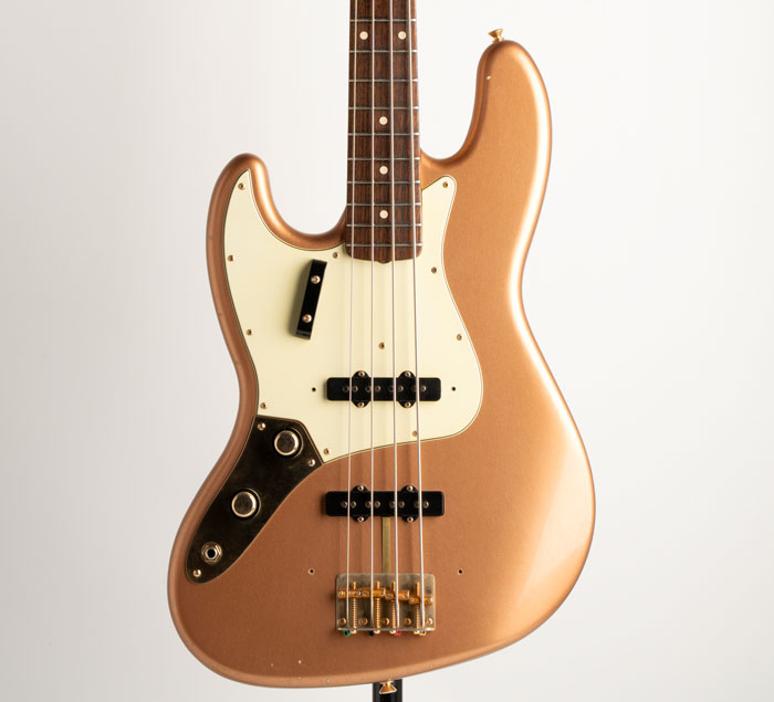 60 Jazz Bass Relic LH Copper Metalic/MH 2012