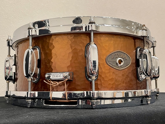 【委託中古品】PC455H Copper Hand Hammered Snare Drum Series 14"×5.5"
