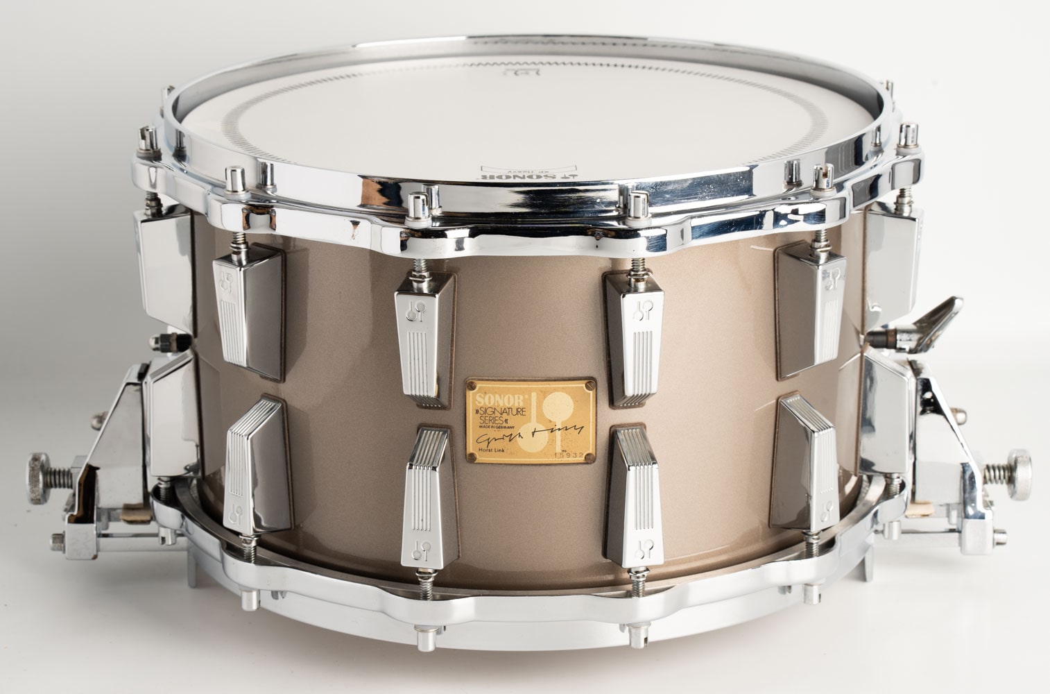 【VINTAGE】HLD580IL Signature Series / Impala lacquer Snare Drum 12Lug Birch Light Shell 14"×8"