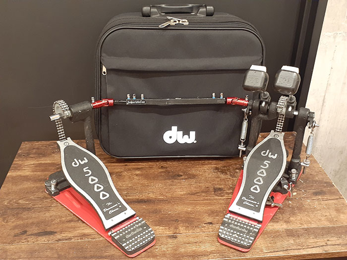 【中古品】ツインペダル DWCP-5002AD4  [セミハードケース付]
