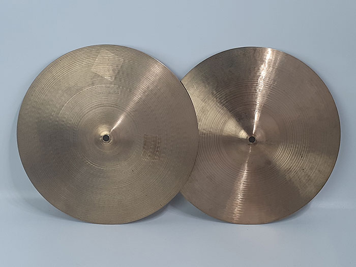 【VINTAGE】Early 70s OLD A NEWBEAT Hi hats  14" 855g、1080g