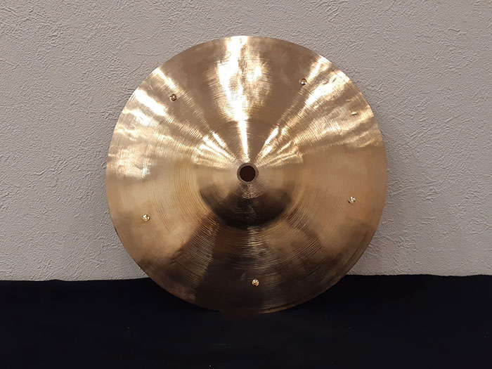 【イベント使用特価品50%OFF】カホン専用スプラッシュシンバル  9" SAZANAMI  5 Rivets付