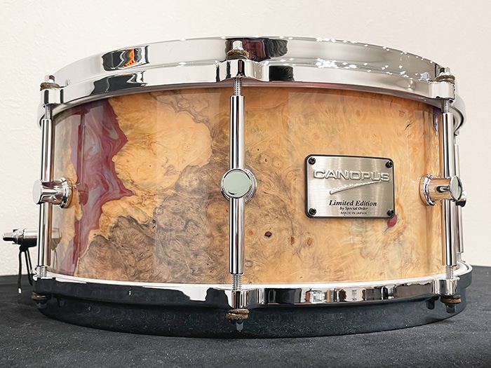 SW-1460DH-BEV Stabilized Wood Snare Drum 14"x6"