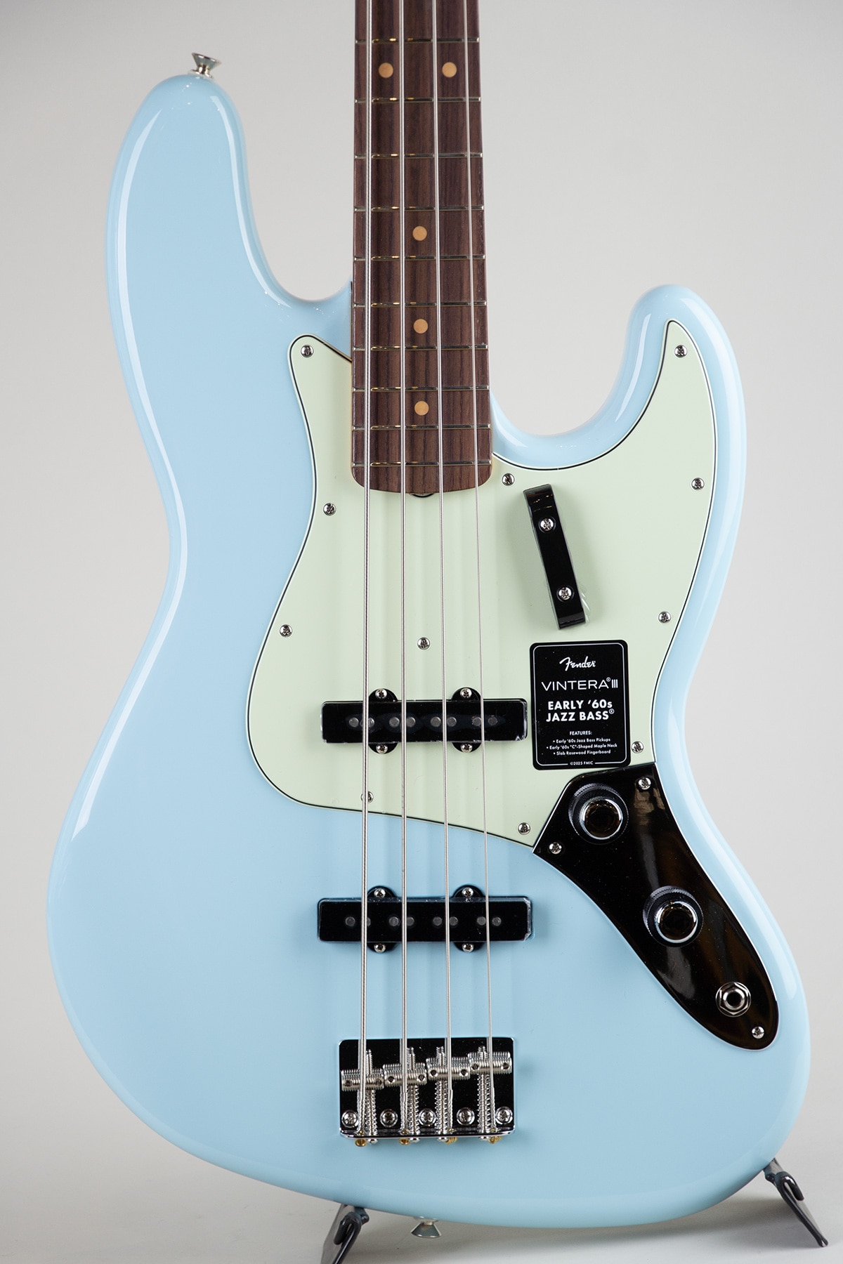 Vintera III Early '60s Jazz Bass RW Sonic Blue 【S/N MX26032800】