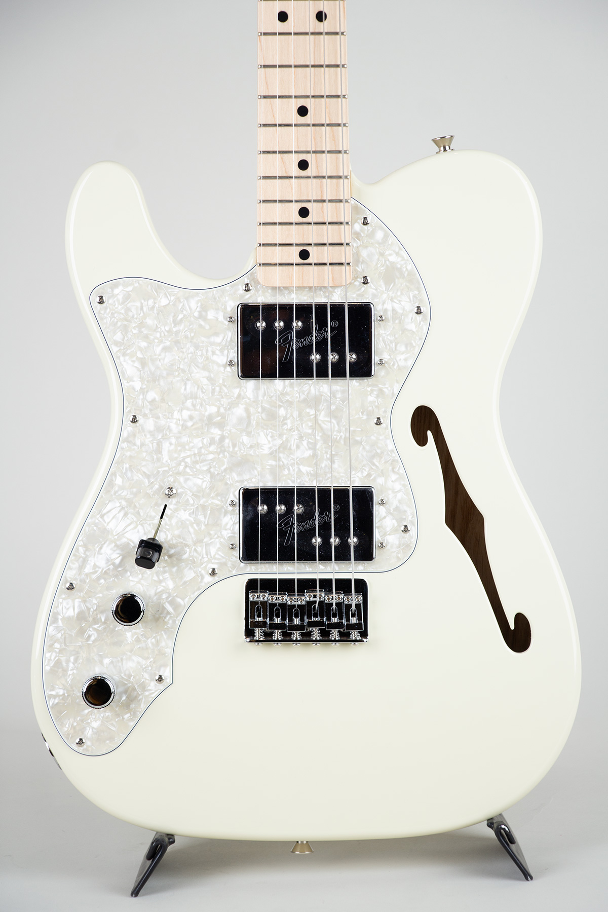 FSR-C Traditional 70s Telecaster Thinline Left-Handed MN Olympic White【S/N JD26010316】