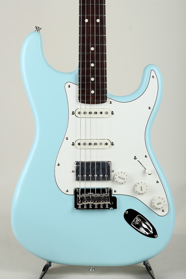 Made in Japan FSR Hybrid II Stratocaster HSS RW Satin Daphne Blue【S/N JD26009507】