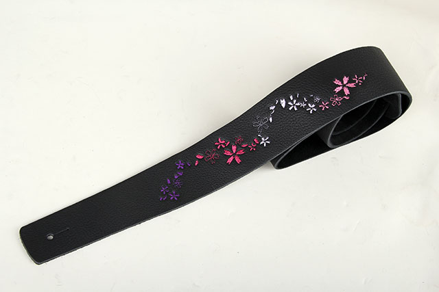LITEシリーズ Slim 刺繍ストラップ 桜刺繍 夜桜グラデーション【刺繍カラーオーダーモデル】