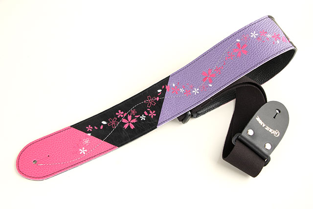 CHERIE ANNE L-Slide Strap パッチワーク 紅桜 Pink × Purple