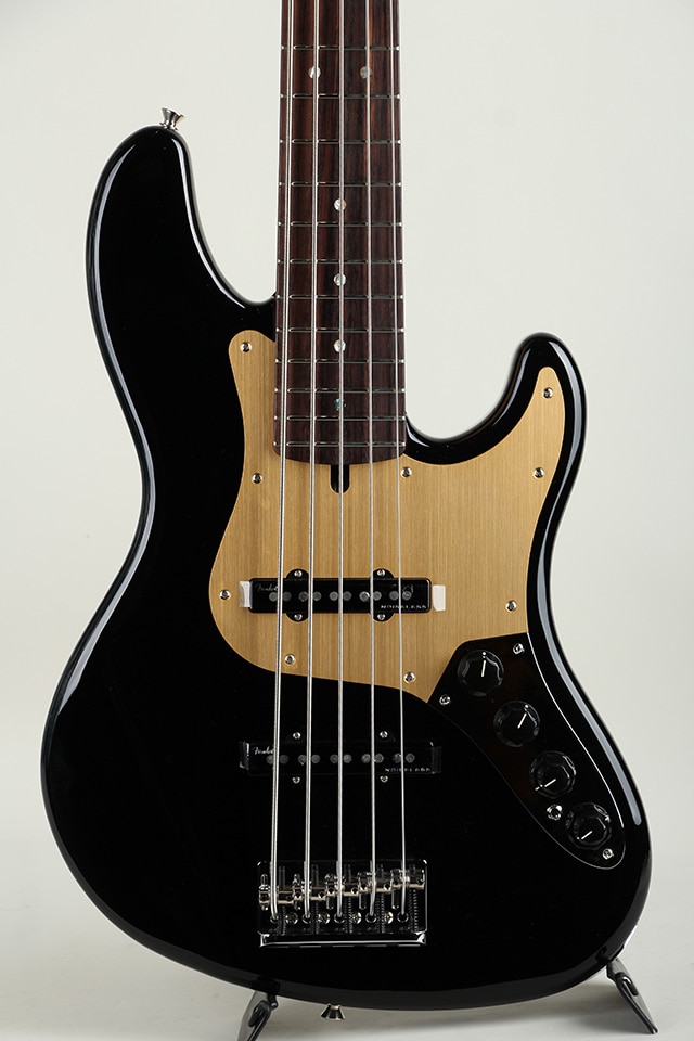 Deluxe Jazz Bass V Kazuki Arai Edition RW Black【S/N JD25034877】