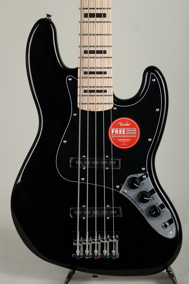 Affinity Series Active Jazz Bass V Black Metallic 【S/N CYKJ25000966】