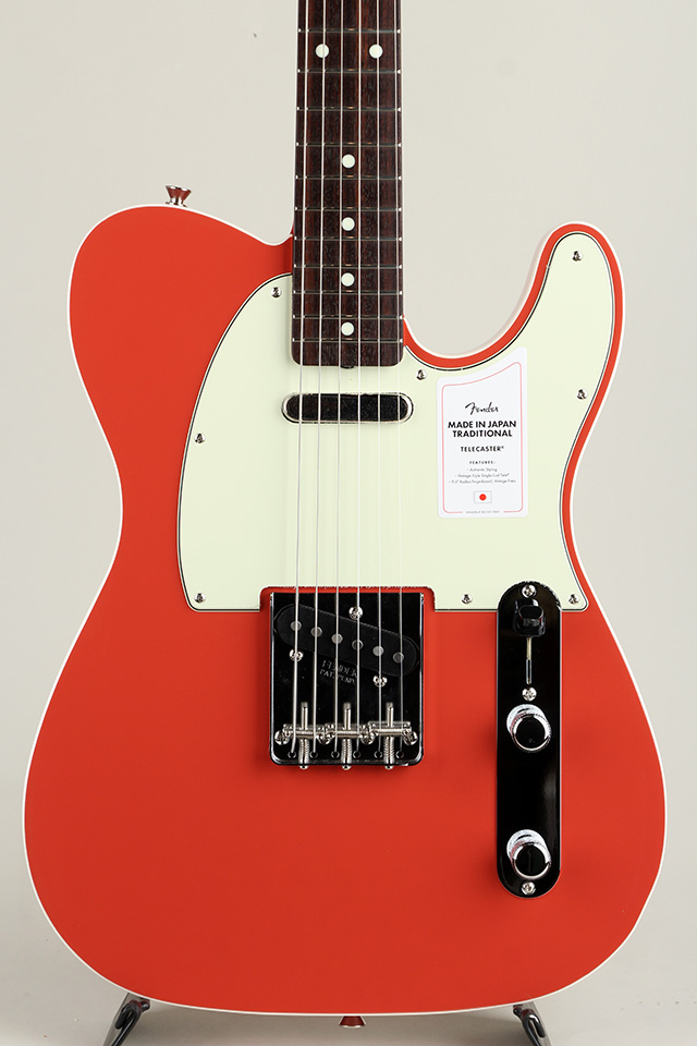 Made in Japan Traditional 60s Telecaster Custom RW Fiesta Red【S/N JD25023139】