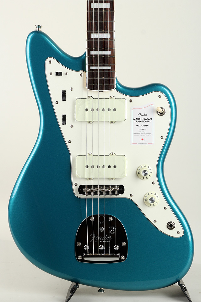 Made in Japan Traditional Late 60s Jazzmaster RW Ocean Turquoise Metallic