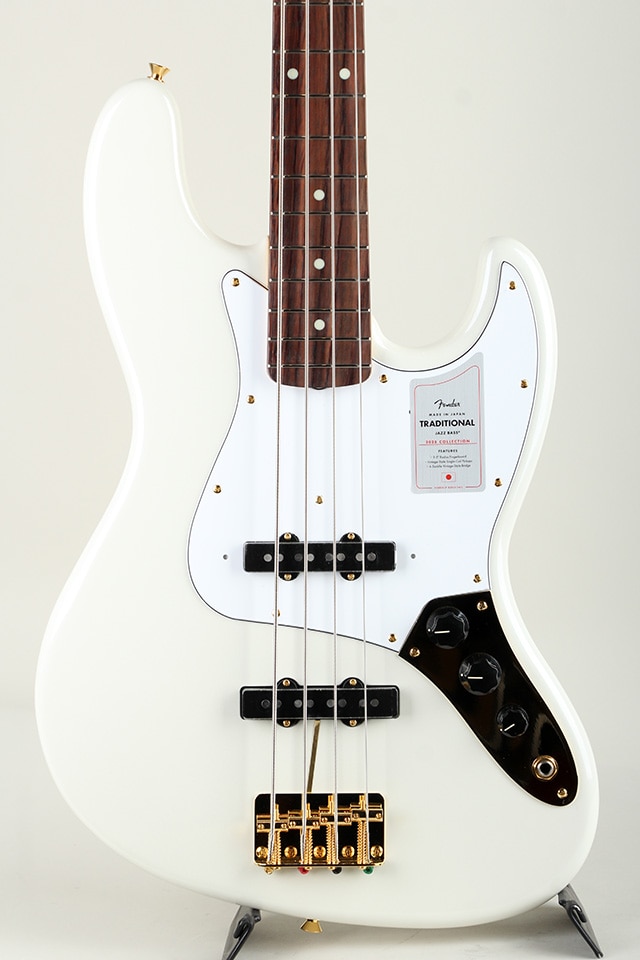 Made in Japan Traditional 2025 Collection 60s Jazz Bass RW White Pearl【S/N JD26000385】