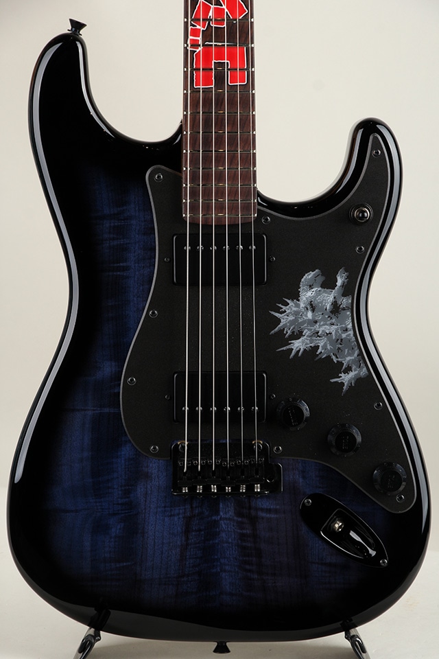 Made in Japan Godzilla Stratocaster RW Godzilla Blue【S/N JD25022538】