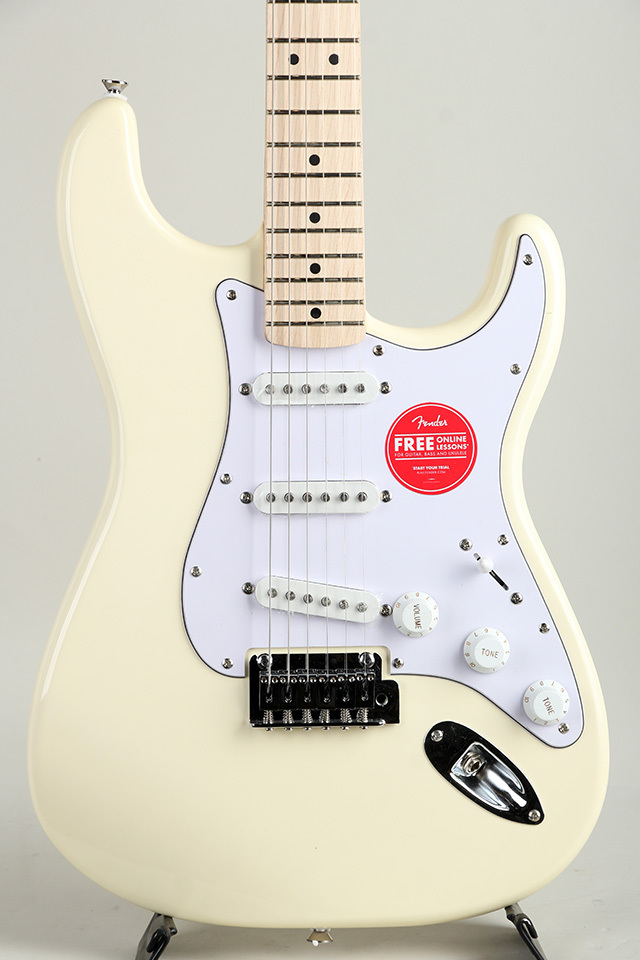 Affinity Series Stratocaster  MN Olympic White【S/N ICSJ25030527】