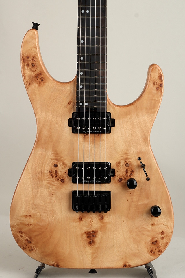 Pro-Mod DK24 HH HT E Mahogany with Poplar Burl, Ebony Desert Sand【S/N MC25003461】