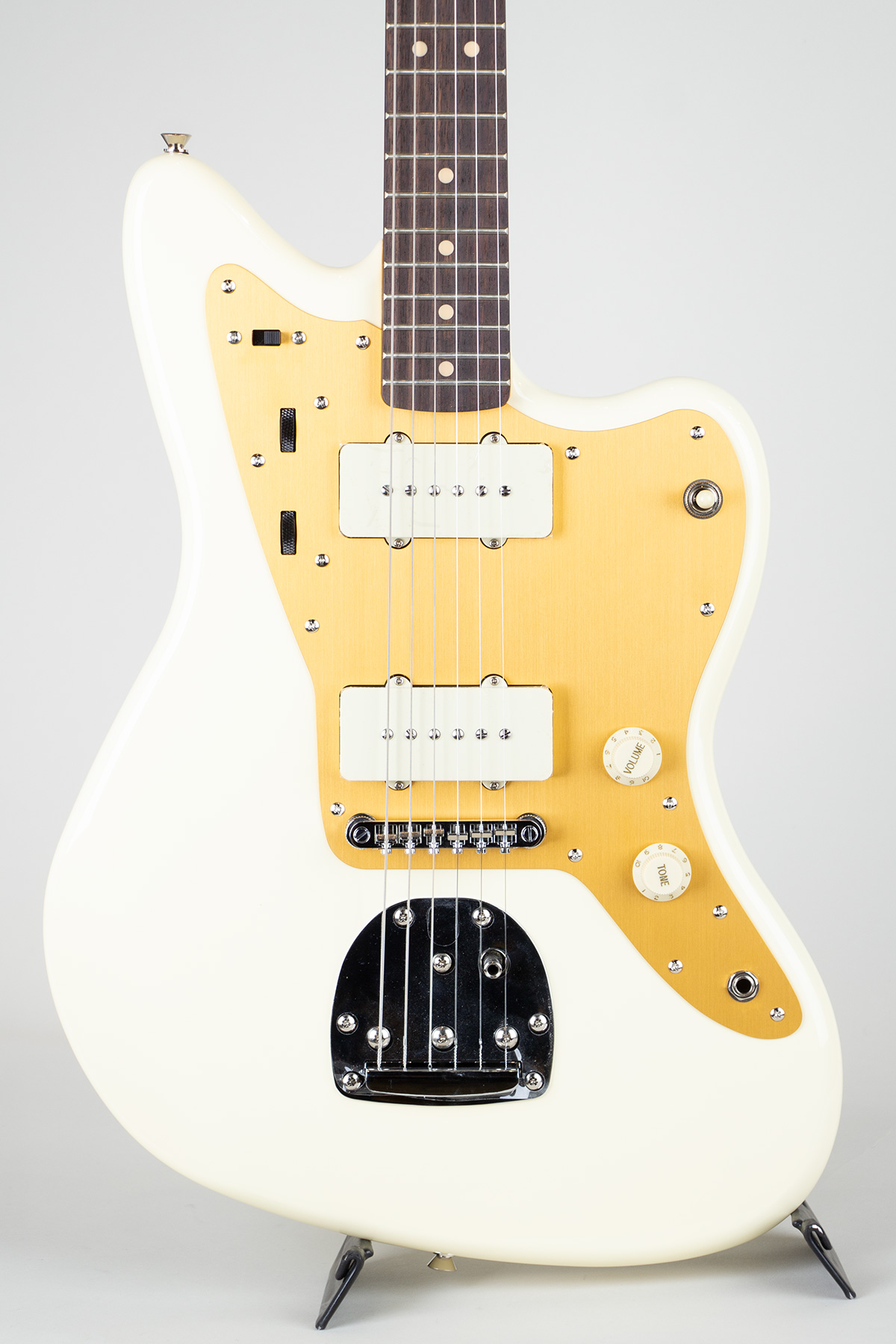  J Mascis Jazzmaster Laurel Gold Anodized Pickguard Vintage White【S/N CYKJ25000101】