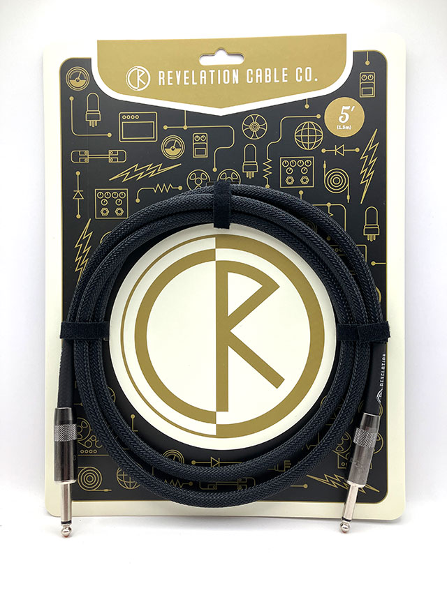 The Black Mamba Speaker Cable - Van Damme Blue Series - 5ft Straight to Straight